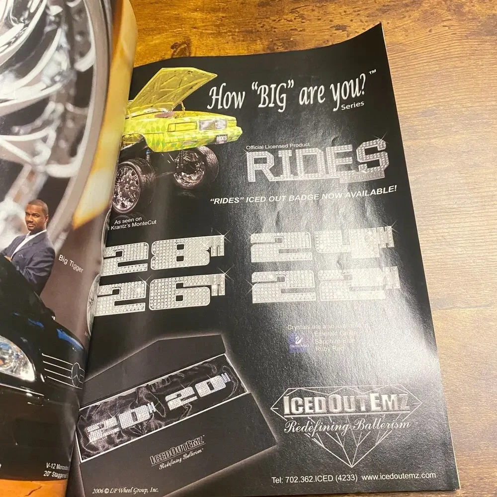 RIDES Magazine by King - June 2006 T.I. Akon, and Chamillionaire